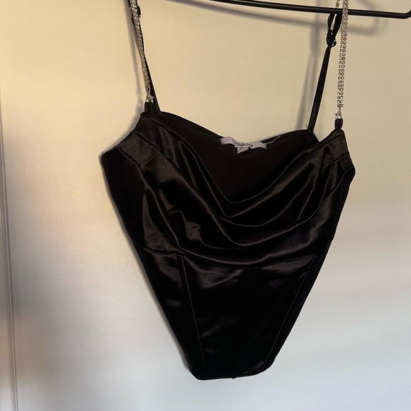 Izel bustier crop black - Picture 2 of 2